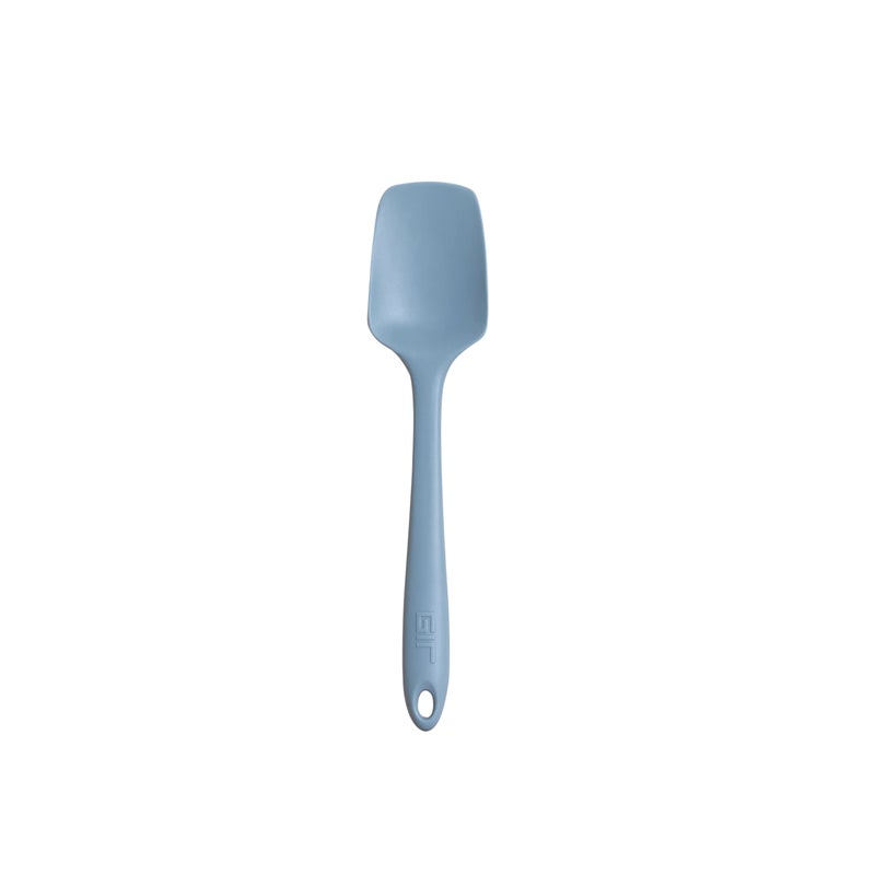 GIR: Get It Right Mini Spoonula Silicone Spatula - 8-Inch Slate - Heat-Resistant Up to 425Â°F - Non-Stick Seamless Food Grade Silicone - Scraper for Mixing, Baking & Serving - Image 1